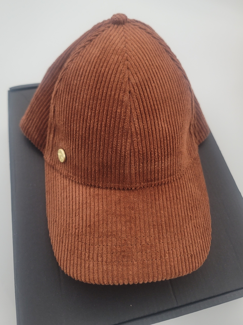 BCBGeneration Women's Corduroy Brown Baseball Cap - NWOT